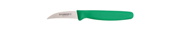 Schneider Tourniermesser, 6cm Griff grün, 260878, 4028574302791