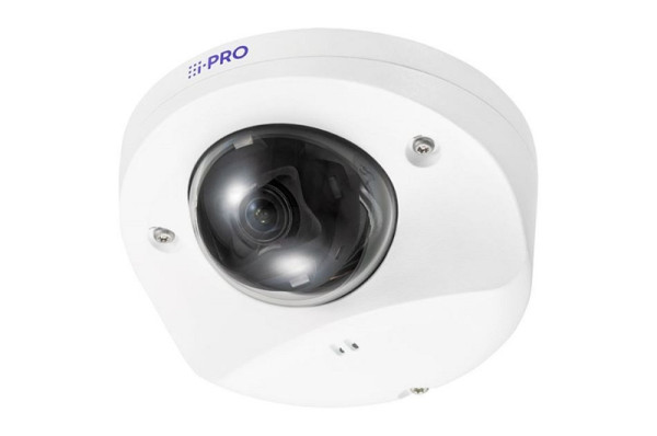 i-Pro Netzwerk Compact Dome U-Serie, 4MP@30fps, 2,4mm IR, IP66, IK10, out, WV-U35401-F2L