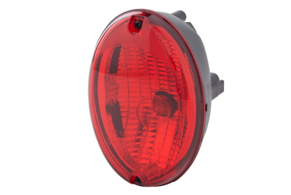 HELLA Heckleuchte, Agroluna, Glühlampe, 12V /Einbau/geschraubt, ECE/SAE, Lichtscheibenfarbe: rot, rechts, 2SB 343 130-767