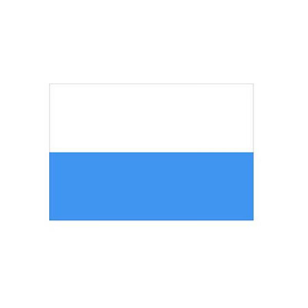 Stein HGS Länderflagge San Marino (ohne Wappen), 300x120cm, mit Kunststoff-Karabiner, FlagTop 110 g/m², für Fahnenmasten 7 m ohne Hohlsaum, 27508