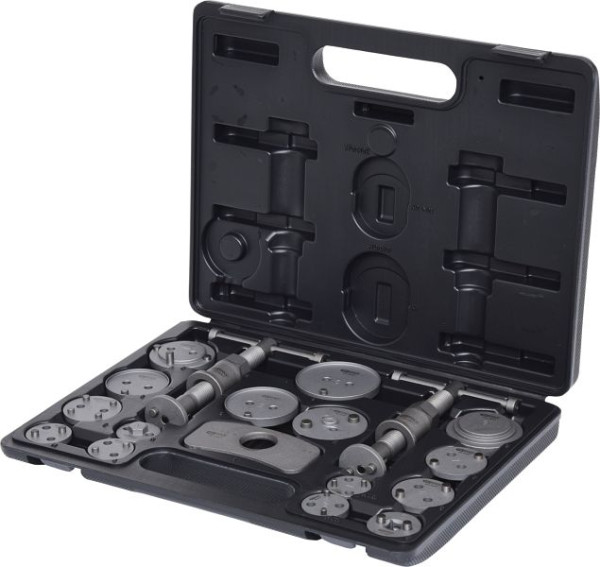 KS Tools Bremskolben-Rückstell-Werkzeug-Satz, 18-teilig, 150.2035