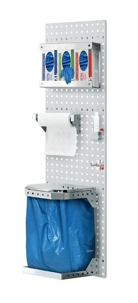 Kappes RasterPlan Lochplatte Modell 2 1500 x 450 mm RAL 7035, 4001.11.1513