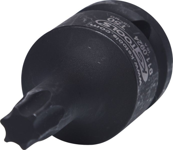 KS Tools 1/2" Kraft-Bit-Stecknuss Torx, kurz, T50, 911.0924