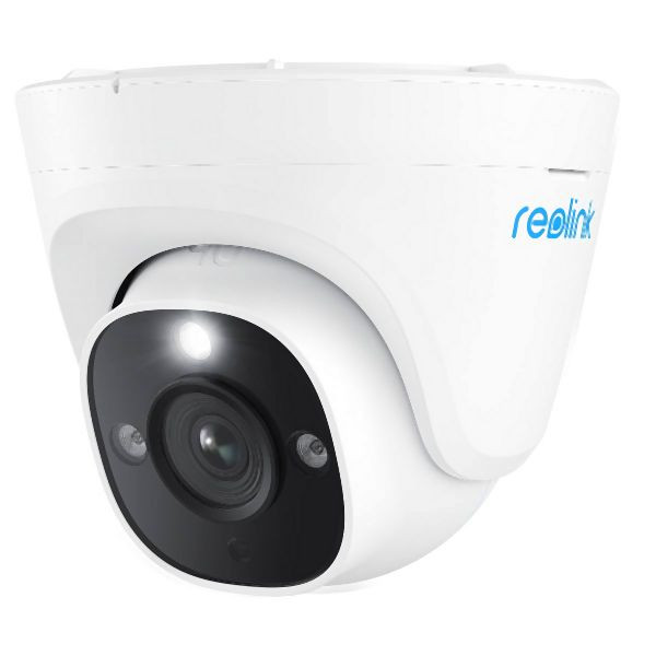 REOLINK P334 8 MP 4K UHD IP PoE Dome Überwachungskamera mit intelligenter Personen- & Fahrzeugerkennung, Nachsicht in Farbe, rlp334