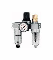 Riegler Wartungseinheit, dreiteilig mit Polycarbonatbehälter, 100398