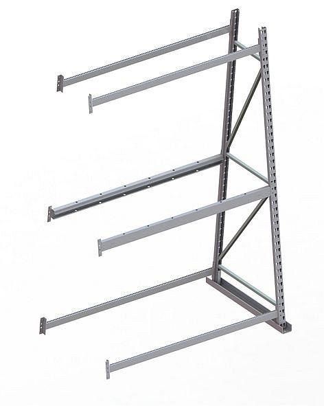 Meta MINI-RACK Profillagerregal AR DS 2200/1400/800 mm, RAL7035, 20076687