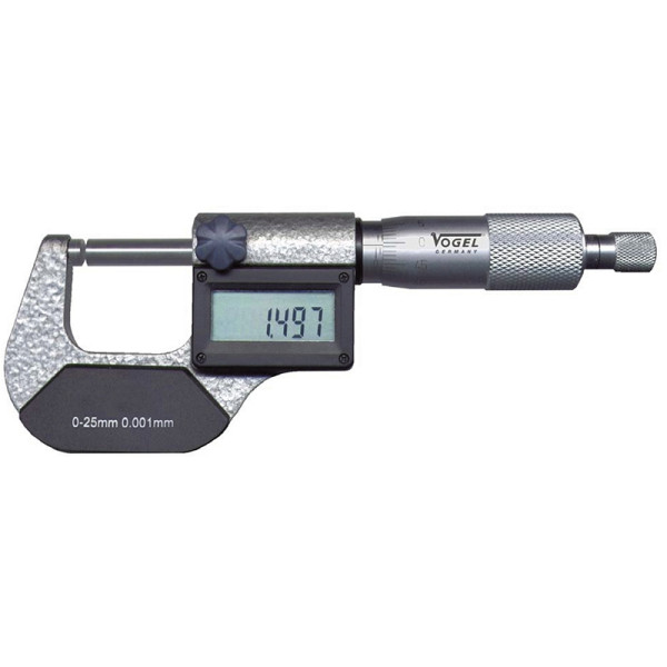 Vogel Germany Elektronik Digital-Messschraube, 25-50 mm / 1-2 inch, 231089