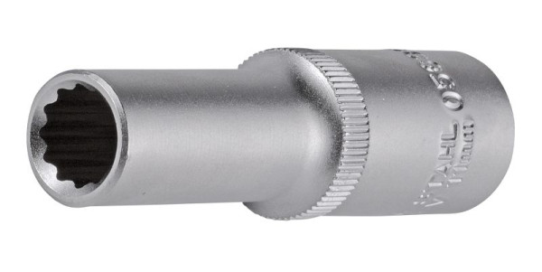 SW-Stahl Steckschlüsseleinsatz, 1/2", Zwölfkant, 9 mm, tief, 05632L-9