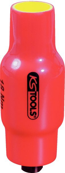 KS Tools 3/8" Festeingestellter Drehmomentbegrenzer mit Schutzisolierung, 18Nm, 117.3803