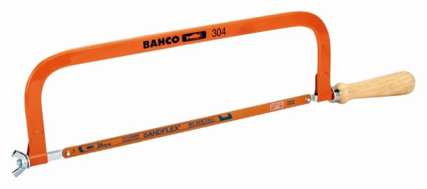 Bahco Metallsägebogen, 300 mm/12", 24 Zähne pro Zoll, 304