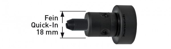 Karnasch Adapter Fein Quick-In 6-12mm, VE: 3 Stück, 201421