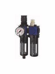 Riegler Wartungseinheit, 2-teilig mit Polycarbonatbehälter und Schutzkorb, 124871