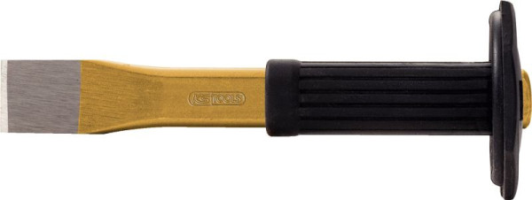 KS Tools Flachmeißel mit Handschutzgriff, oval, 250mm, 162.0113