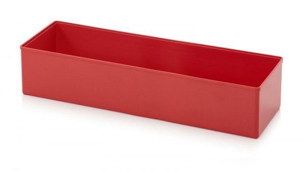 Auer Einsatzkästen für Sortimentsboxen, 31,2 x 10,4 x 6,3 cm, Verkehrsrot, SB E 26-3020