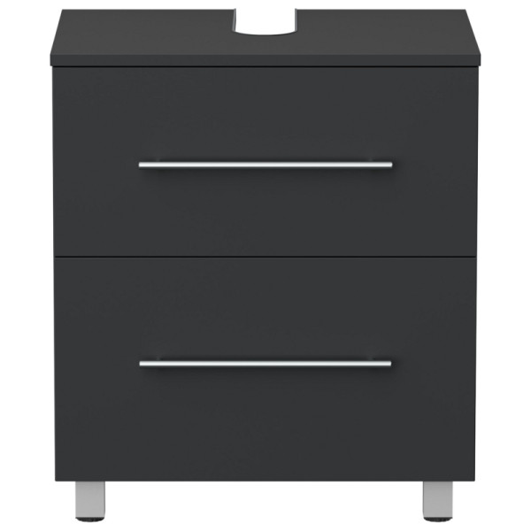 Posseik Mondial Universal Unterbau auf Standfüßen 55 cm SoftClose grafit, UNTUNI55CM000003DE