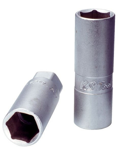 KS Tools 1/2" Stecknuss für Zündkerzen, 16mm, 911.1205, 4042146045220
