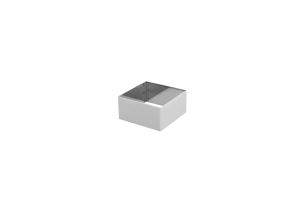 Schneider Tortenring "Quadrat", 10 x 10x 5 cm, Edelstahl, 155361