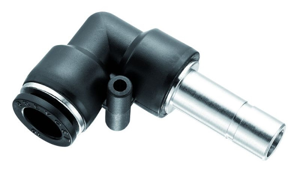 Prevost 90°-Winkelverbinder - RPC PT, für Schlauch mit Außen-Ø= 8 mm, Verbinder mit Innen-Ø= 8 mm, VE: 10 Stück, RPC PT0808