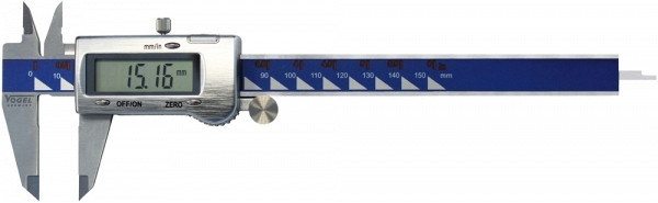 Vogel Germany Digital Messschieber DIN 862, Datenausgang Mini-USB, 200 mm / 8 inch, 202041-3