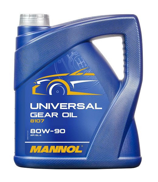 MANNOL Getriebeöl 8107 Universal 80W-90 GL-4, VE: 4 l, MN8107-4