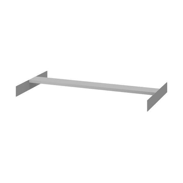 hofe Pendelhefterebene Stecksystem Orion Plus System Zippel 992 mm lang, Tiefe 400 mm - Traversenbleche verzinkt - Schiene hochglanzvernickelt, Z504010EZ
