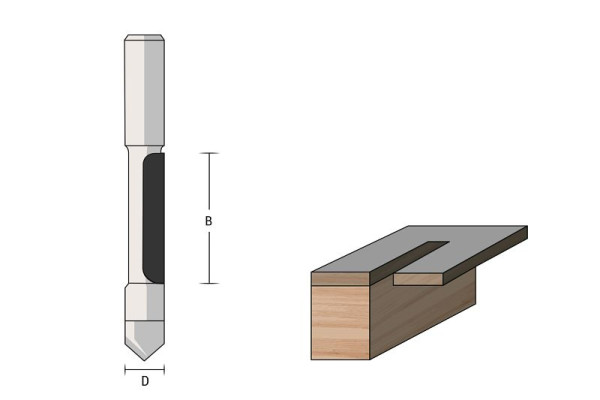 Famag Kopier- und Ausstechfräser HM, 3115.806.00