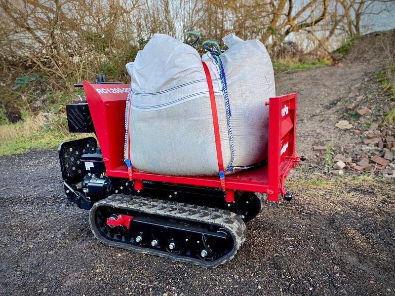 PowerPac Raupen-Dumper Dreiseitenkipper Typ RC1200DS-3SK Benzin —