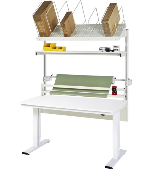 RAU Packtisch Komplettset 03, 08-WT, B1500 x T1000, M-Platte, 08-WT-150-100-M-VP03.12