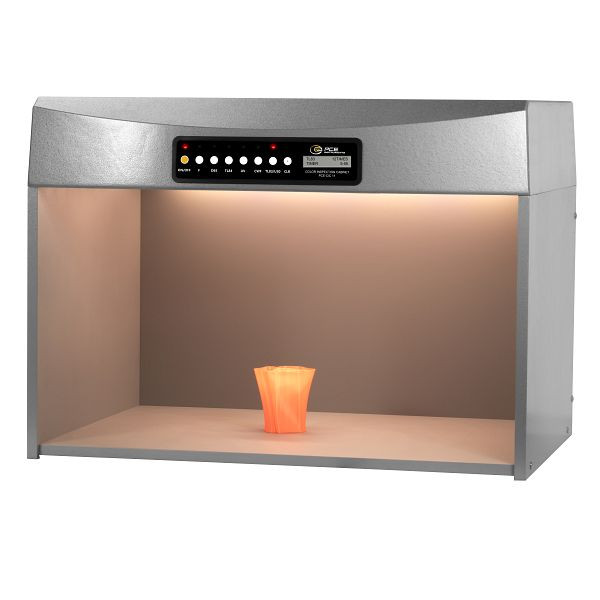 PCE Instruments Farbkabine für den Farbvergleich, zum Einsatz in der Qualitätskontrolle, große Betrachtungsfläche, 695 x 552 x 502 mm, PCE-CIC 11-LED