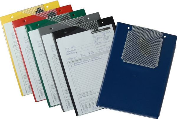 Eichner Auftragstasche "Edge" mit Schlüsselfach + Umbugverschweißung, Blau, VE: 10 Stück, 9015-00266