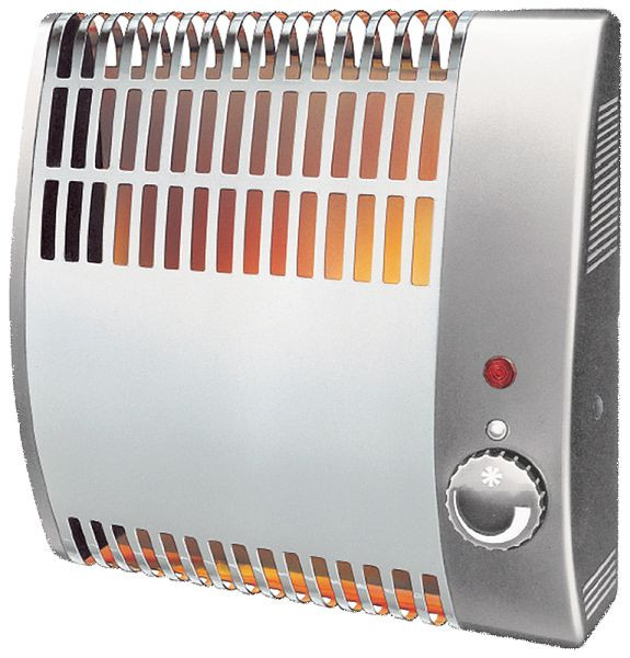 Etherma Frostwächter, grau/silber matt, 24 x 24 cm, 500 W, 230 V, 5-15C°, 36186