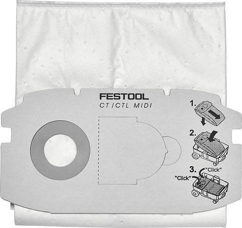 Festool SELFCLEAN Filtersack SC FIS-CT MIDI/5, VE: 5 Stück, 498411