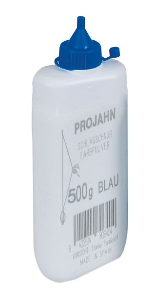 Projahn Farbpulverflasche 500g blau für Schlagschnurroller, 2394-1