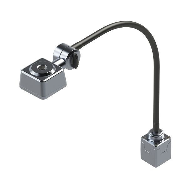 LED2WORK Arbeitsplatzleuchte CENALED Flexarm DC, 500mm Flexarm, Anschraubsockel, Optik 30°, 8,5W, 24V DC, 121012-01