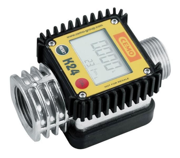 Cemo Digitaler Durchfluss-Zähler K24 A, 10157, 4052886315552