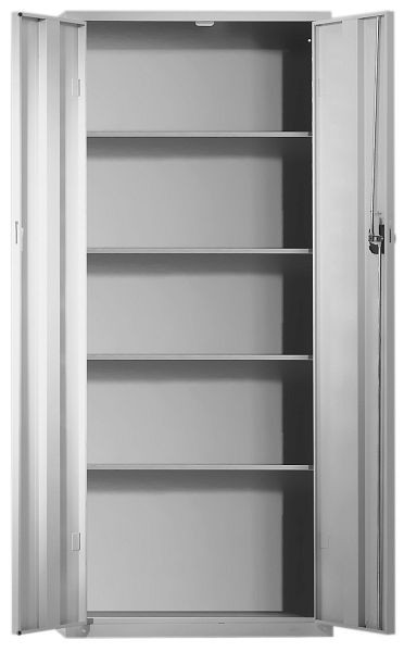 Kappes Ordnungsschrank mit Türen Modell 20, 1600 x 690 x 285 mm, RAL 7035, 4 Fachböden verzinkt, 1002.01.1013