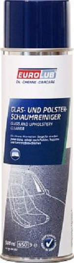 Eurolub Glas- und Polster-Schaumreiniger für den Fahrzeuginnenraum, VE: 500 ml, 001283