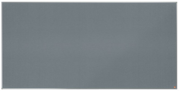 Nobo Essence Filz-Notiztafel 120 x 240 cm, Farbe: Grau, 1915441