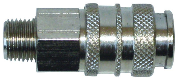ELMAG Mini-Kupplung DN 5, AG 1/4' (für Airbrush), 42650
