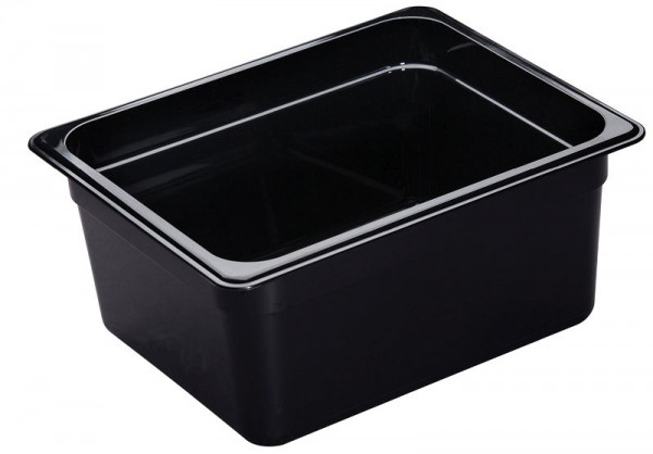 Cambro H-PAN™ Hitzebeständige GN-Behälter GN 1/2-150, 8,9 Liter, Schwarz, VE: 6 Stück, 26HP110