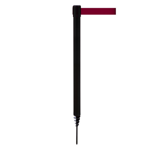 Stein HGS Personenleitsystem -P-Line Outside-, schwarz, bordeaux, mit Gurtendstück (Standard), 37689-1201