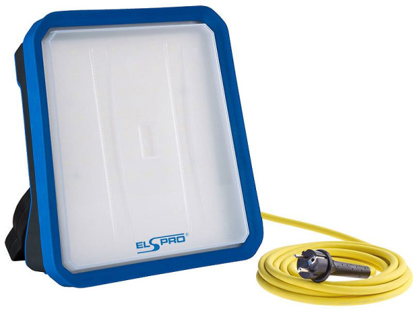 ELSPRO LED-Flächenleuchte QV LED 30, Spannung: 230 V, Schutzart: IP54, 10 m Zuleitung mit Stecker, QVL2330/10/03