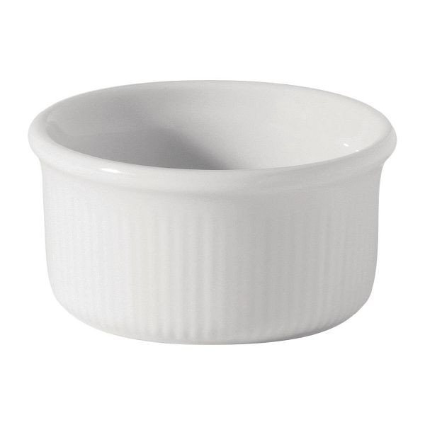 Utopia Titan Förmchen Weiß 65 mm/70 ml (12 Stück), DB856