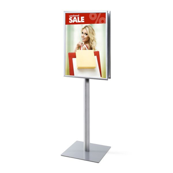 Showdown Displays Infoständer 25 mm / Gehrung / doppelseitig, DIN A1, IPM2A1G25D