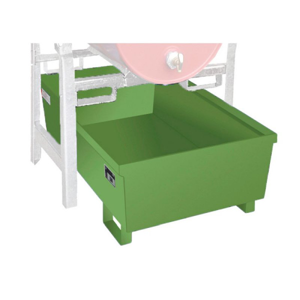 STEIN HGS Auffangwanne FRA-1, RAL 6011 resedagrün, 79129.0004