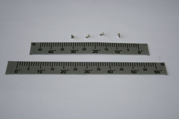 ELMAG Skala komplett (Nr. 69, 69-1, 4x70), zu CY 350-2DG, 9709556