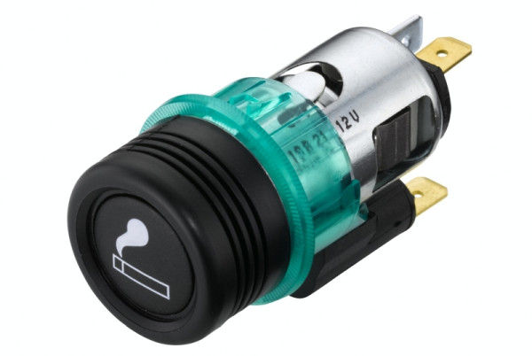 HELLA Zigarettenanzünder, 12V, Einbau, Stecker: Flachstecker, 8EZ 008 021-001