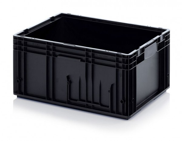 Auer ESD-RL-KLT-Behältermit glattem Boden und Wasserablauflöchern, LxBxH: 60 x 40 x 28 cm, ESD RL-KLT 6280