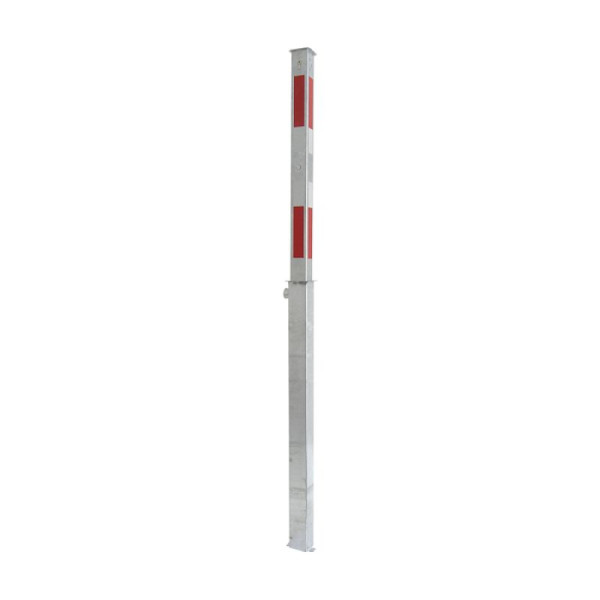 Stein HGS Absperrpfosten -Bollard- 70 x 70mm -vollversenkbar-, Profilzylinder/Schließanlage mit Sicherungskarte, 470zl-se