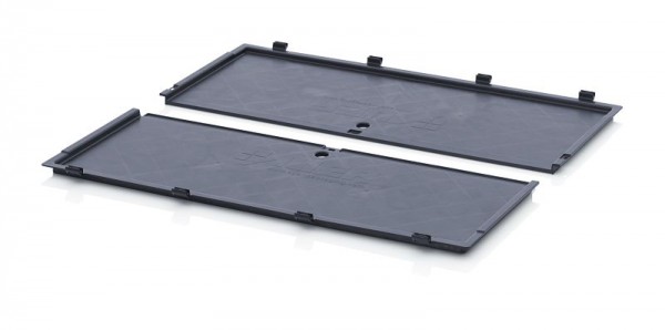Auer ESD-Klappdeckel für Faltboxen, Passend für Grundmaß: 80 x 60 cm, ESD FB DE 86